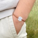 Bracelet sport personnalisé en argent 925 ou plaqué or