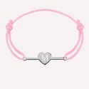 Bracelet barrette à graver sur cordon