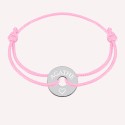 Bracelet petit jeton gravé en argent 925 ou plaqué or