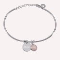 Jonc personnalisé pampilles en argent 925