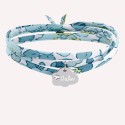 Bracelet liberty gravé étoile dans un nuage