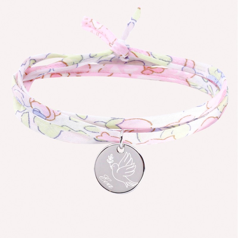 Bracelet Liberty Colombe à personnaliser