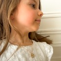 Collier personnalisé céleste pour enfant en argent 925 ou plaqué or