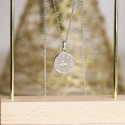 Médaille gravée pluie de coeurs