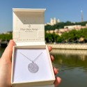 Collier personnalisé ma jolie colombe en argent 925 ou plaqué or