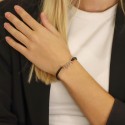 Bracelet prénom écriture hébraïque en Or 18 carat