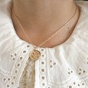 Collier personnalisé ma petite colombe en argent 925 ou plaqué or Collier personnalisé ma petite colombe en argent 925 ou plaqué or