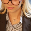 Pendentif "je t'aime dans un coeur"