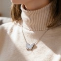 Collier Papillon à personnaliser en Argent 925