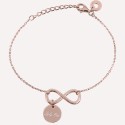 Bracelet Infini et pampilles à personnaliser en Argent 925