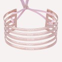 Jonc 5 bandes à personnaliser en Argent 925 ou Plaqué Or