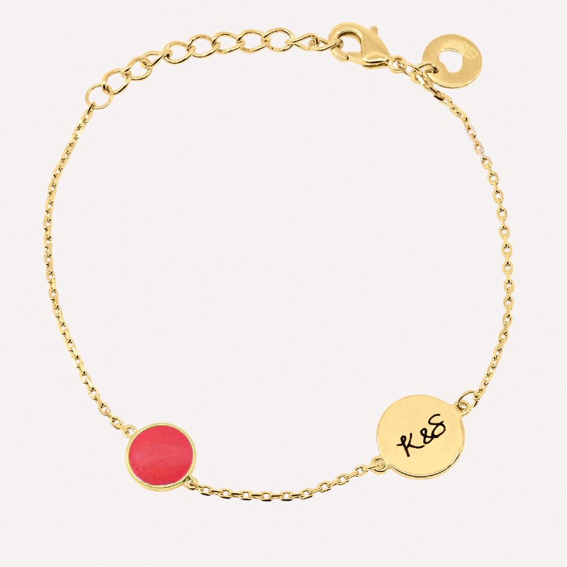 Bracelet Pastilles émaillées à Personnaliser