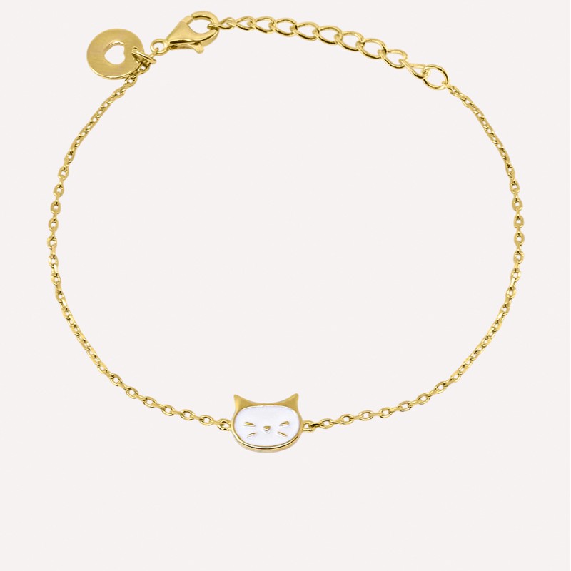 Bracelet enfant motifs animaux à personnaliser en argent 925 ou plaqué or