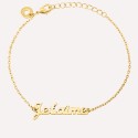 Bracelet « Je t’aime » découpé – Argent 925 ou Plaqué Or