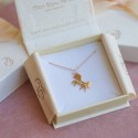 Collier personnalisé licorne en argent 925 ou plaqué or