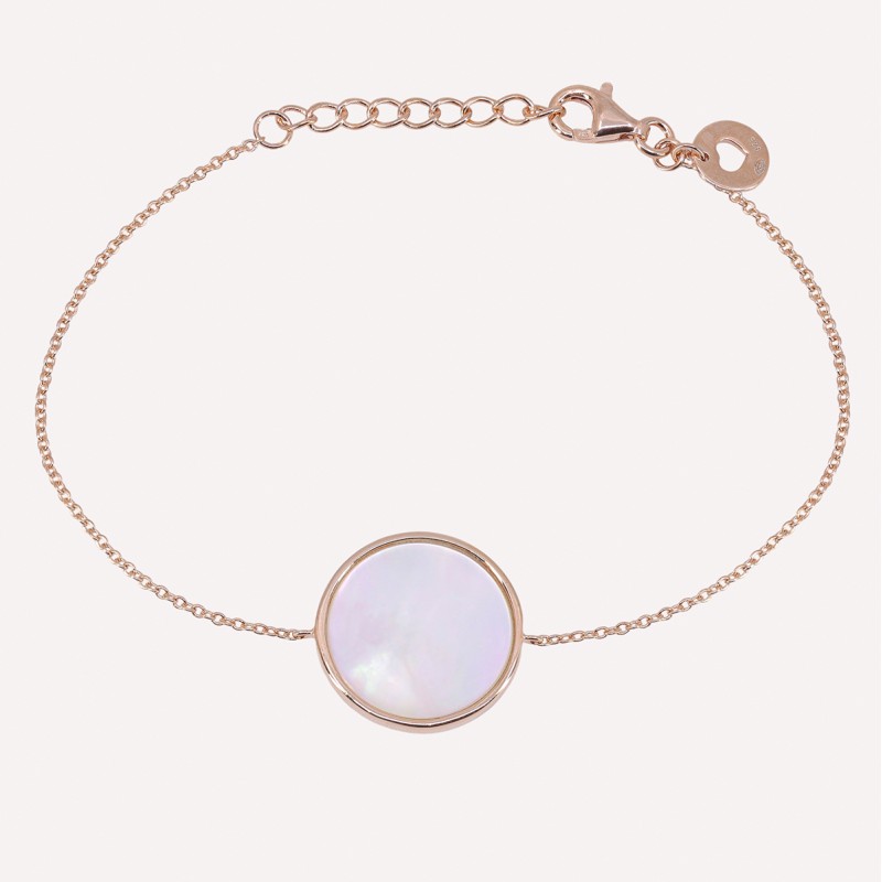 Bracelet Nacre et Argent 925 à personnaliser
