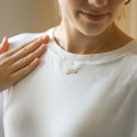 Collier prénom en arabe en Or 18 carat