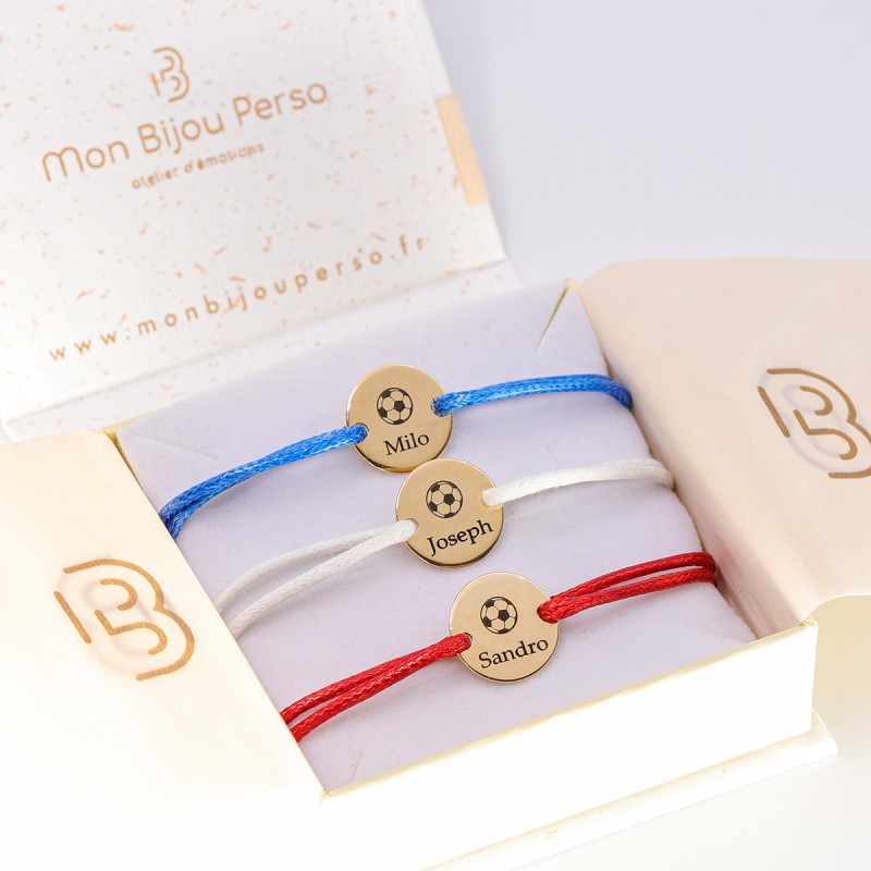 Bracelet sport personnalisé en argent 925 ou plaqué or