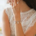 Bracelet personnalise "Mes Choupinous" en Argent 925 ou Plaqué Or
