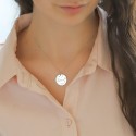 Duo colliers céleste maman enfant à personnaliser en argent 925 ou plaqué or