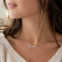 Collier prénom harmonie en argent 925 ou plaqué or