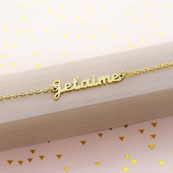 Bracelet "Je t'aime" 