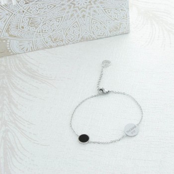 Bracelet Médaille de Couleur à Personnaliser