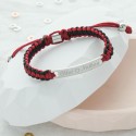 Bracelet homme Shamballa rectangle