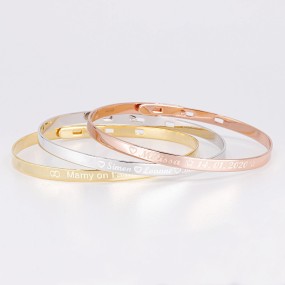 Petit Bracelet Jonc à personnaliser