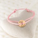 Bracelet Petit Jeton en Or jaune 18 carat (Rose)