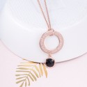 Collier personnalisé pampilles pierres naturelles