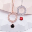 Collier personnalisé pampilles pierres naturelles