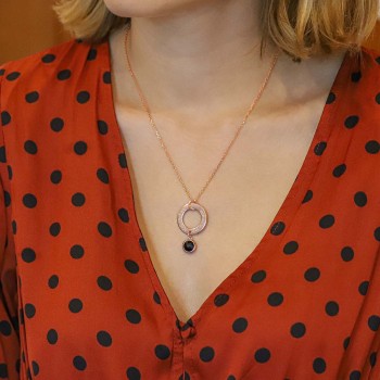 Collier personnalisé pampilles pierres naturelles