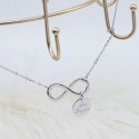 Collier Infini et pampilles à personnaliser