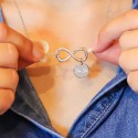 Collier Infini et pampilles à personnaliser