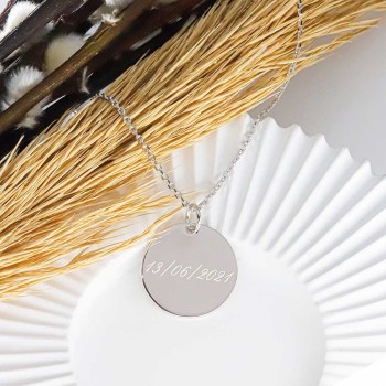 Collier Ma Jolie Colombe en argent à personnaliser