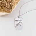 Plaque Sport pour Homme à personnaliser