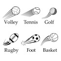 Les différents sports