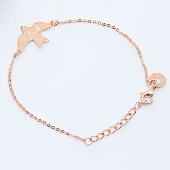 Bracelet hirondelle à personnaliser