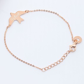 Bracelet hirondelle à personnaliser