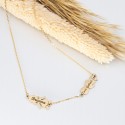 Collier bambin gravé en Or 18 carat