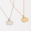 Pendentif à personnaliser étoile dans un nuage