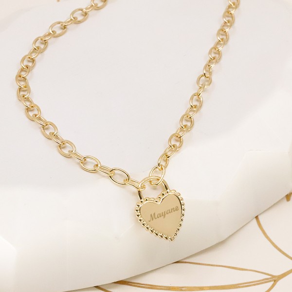 Collier Cadenas à personnaliser