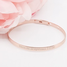 Petit Bracelet Jonc à personnaliser