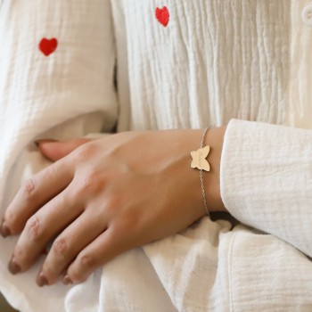Bracelet papillon à personnaliser