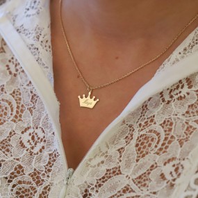 Collier Couronne à Personnaliser