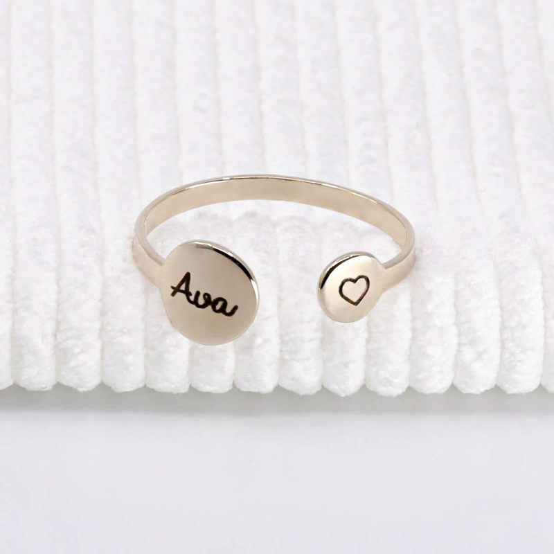 Bague clou on sale argent