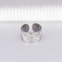 Bague ruban ailes d'ange à personnaliser