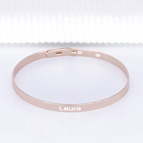 Petit bracelet jonc à personnaliser