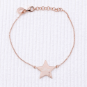 Bracelet étoiles perforées personnalisé – Gravure prénom ou message unique
